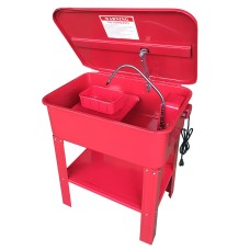 [US Warehouse] 43W 20 Gallon Steel Auto Parts Washer Cleaner Heavy Duty Electric Solvent Pump